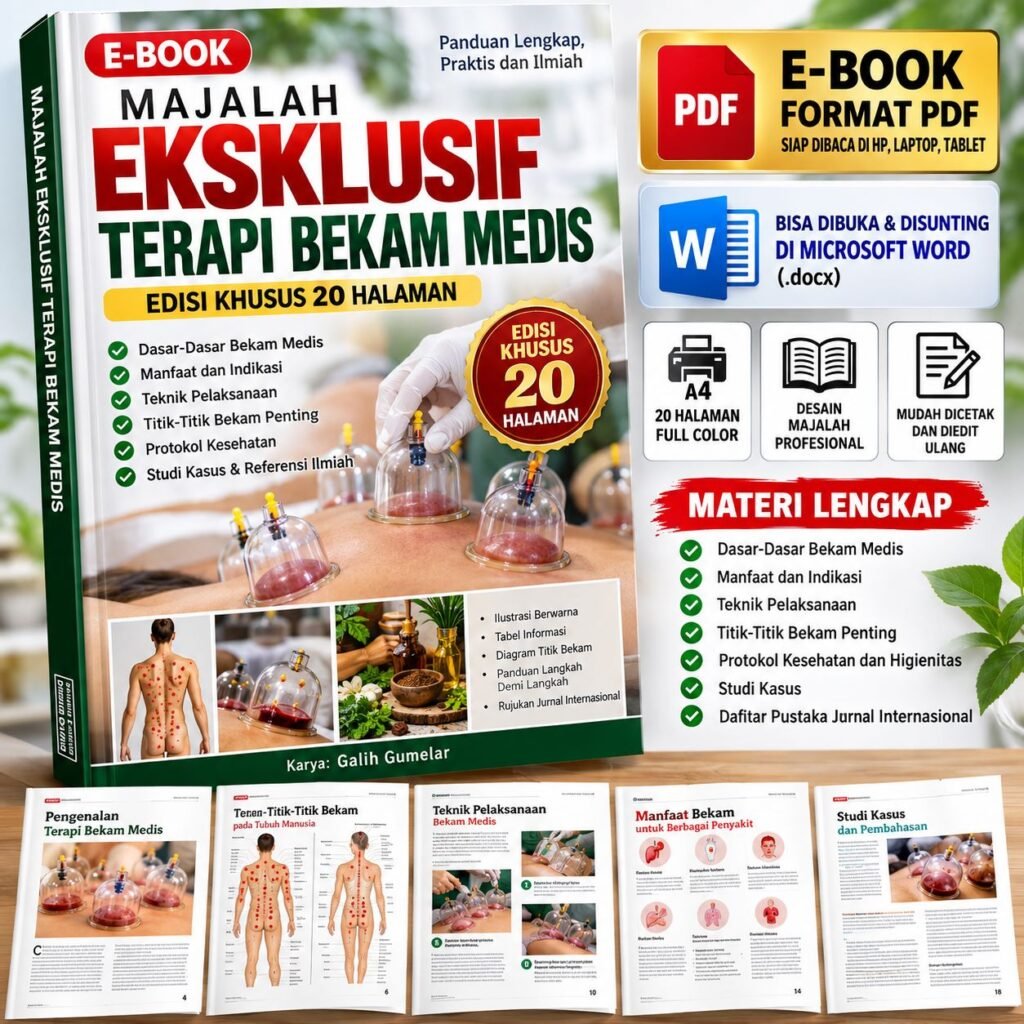 Majalah E-Book EKSKLUSIF TERAPI BEKAM MEDIS – EDISI KHUSUS 20 HALAMAN