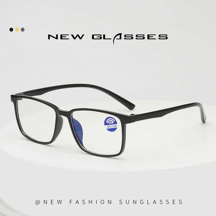 Trends Kacamata Anti Radiasi Ultraviolet Proof Anti Blue Light Glasses – TZ06 – Black